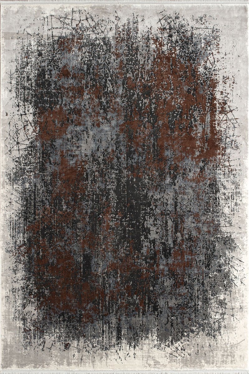 Royal Halı Bearny Modern TD03A Multi Yumuşak Dokulu Vintage Viskon İplik İle Üretilen Sık Dokuma Modern Halı