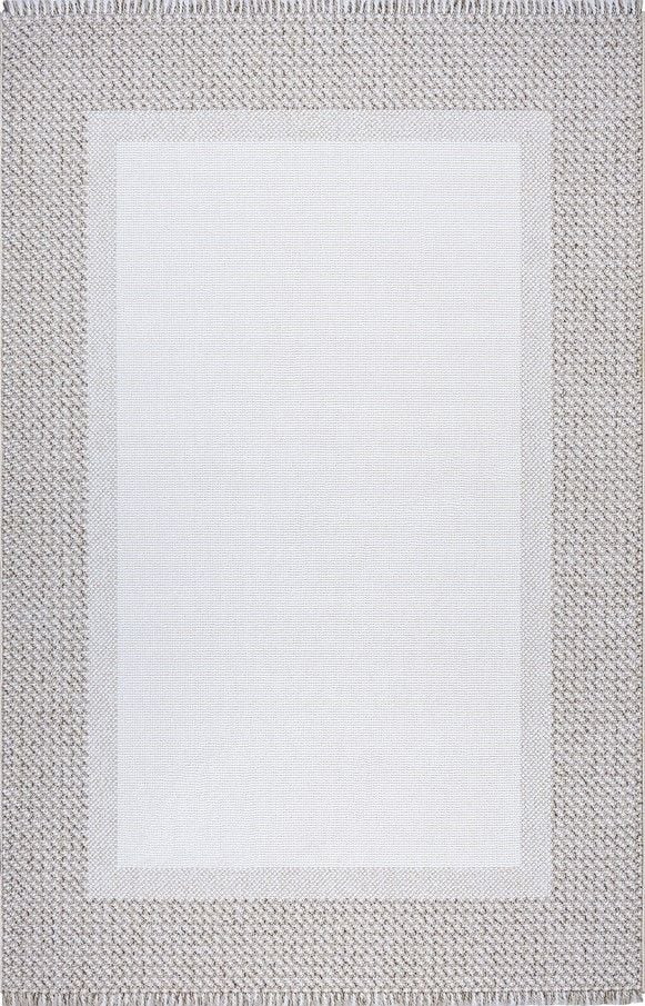 eHalıcım Havana Serisi HV3749 Bej Yumuşak Dokulu İskandinav Hav Tozu Vermeyen Halı