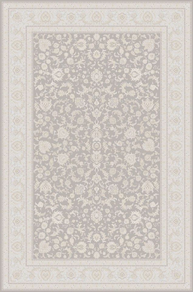 Artemis Halı Palace 8023A Krem Vizon Viskon Akrilik Çerçeveli Motifli Klasik Salon Halısı