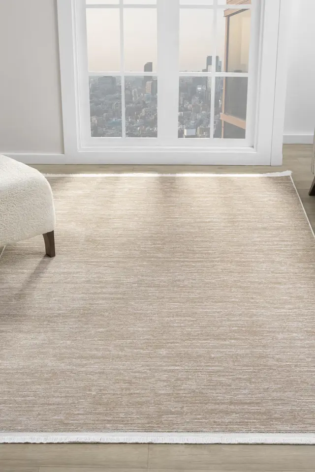 Seyran Halı Vista 5119 Kahve Akrilik Yüksek Kaliteli Yumuşak Dokulu Şık Halı