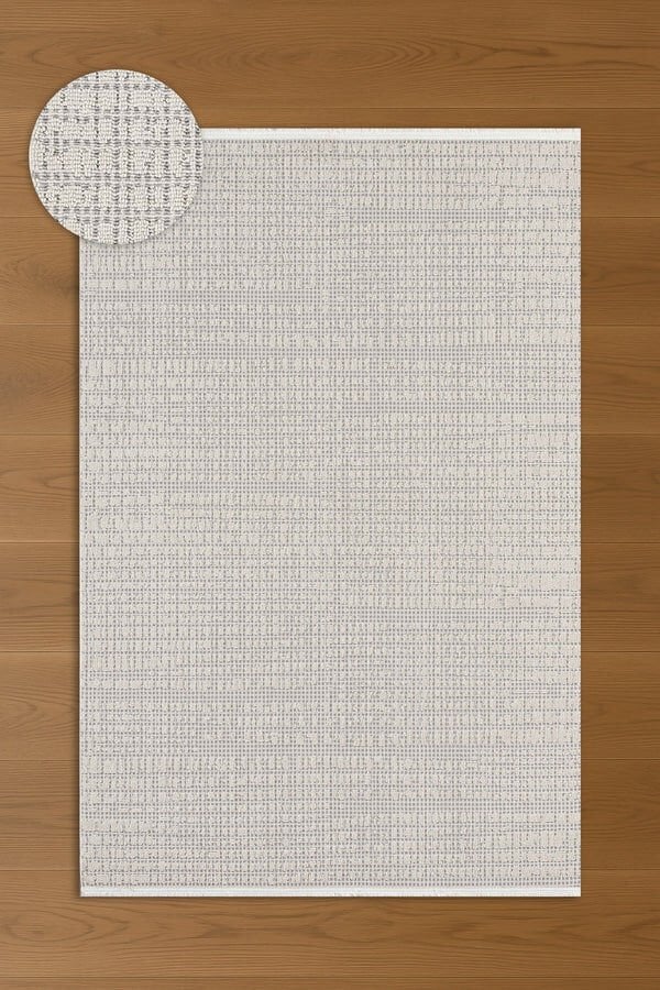 Atlas Halı Veranda RU04B Krem Gri Iskandinav Tarz Üst Kalite Halı