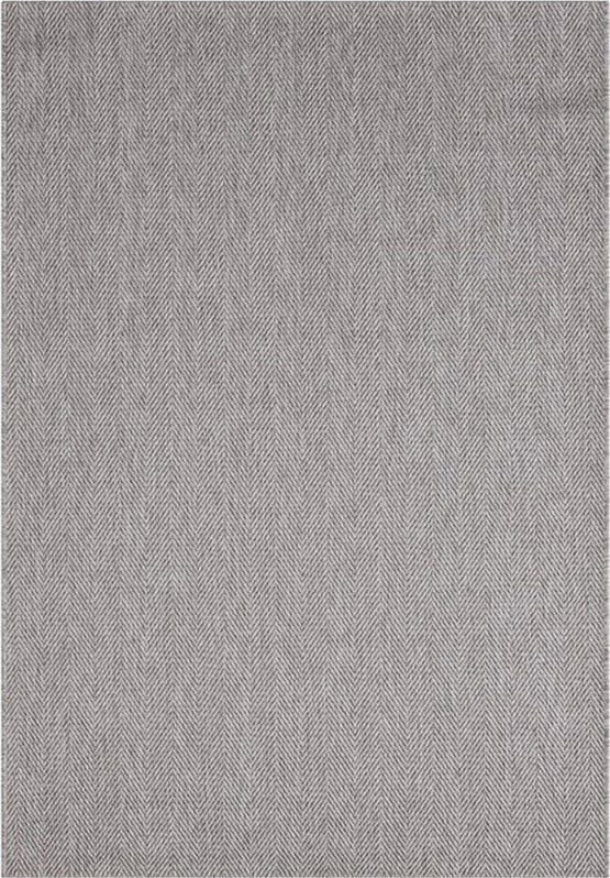 Seyran Halı Bombay 665 Gri Kolay Temizlenen Hav Toz Vermez Hasır Dokulu Balık Sırtı Sisal Yolluk