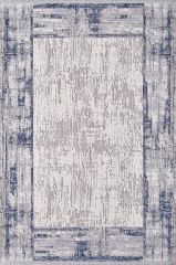 Artemis Halı Murano 9161B Gri Lacivert Akrilik Çerçeveli Yumuşak Dokulu Oturma Odası Halısı