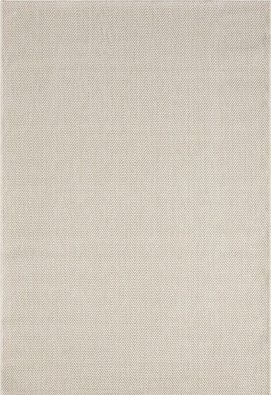 Seyran Halı Bombay 665 Krem Kolay Temizlenen Hav Toz Vermez Hasır Dokulu Balık Sırtı Sisal Yolluk