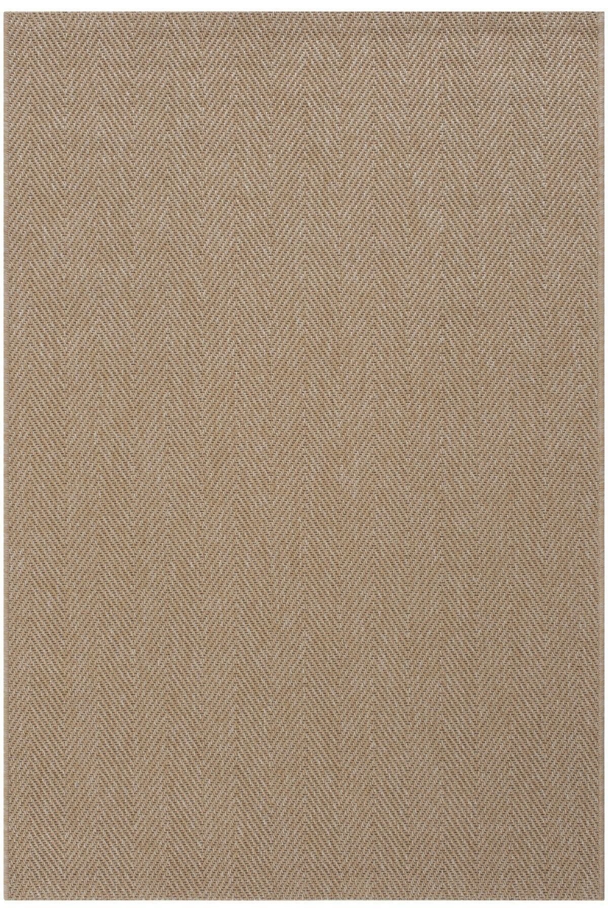 Seyran Halı Bombay 665 Bej Kolay Temizlenen Hav Toz Vermez Hasır Dokulu Balık Sırtı Sisal Yolluk