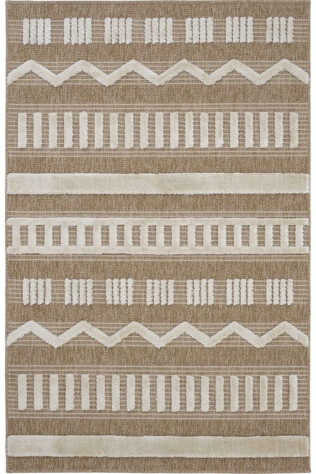 Seyran Halı Marakeş 676 Beyaz Kolay Temizlenen Hav Toz Vermez Etnik Yolluk