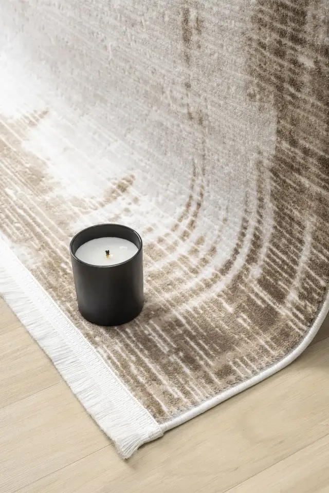 Seyran Halı Vista 5120 Kahve Akrilik Yüksek Kaliteli Yumuşak Dokulu Şık Halı