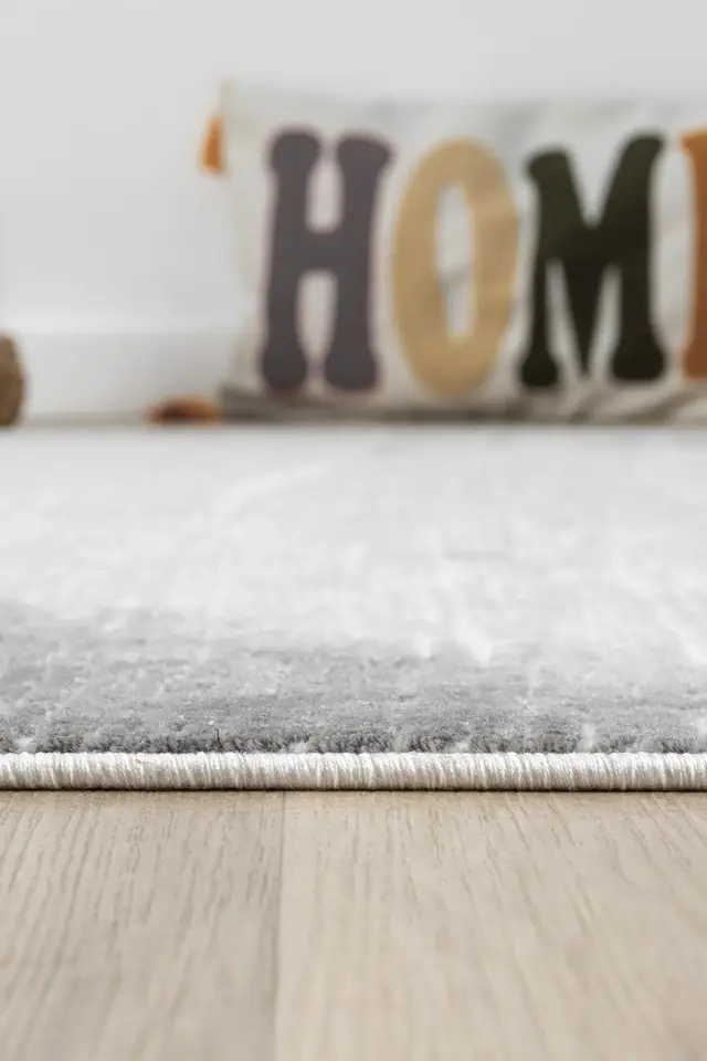 Seyran Halı Vista 5120 Gri Akrilik Yüksek Kaliteli Yumuşak Dokulu Şık Halı