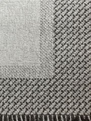 eHalıcım Havana Serisi HV3748 Siyah Yumuşak Dokulu İskandinav Hav Tozu Vermeyen Halı