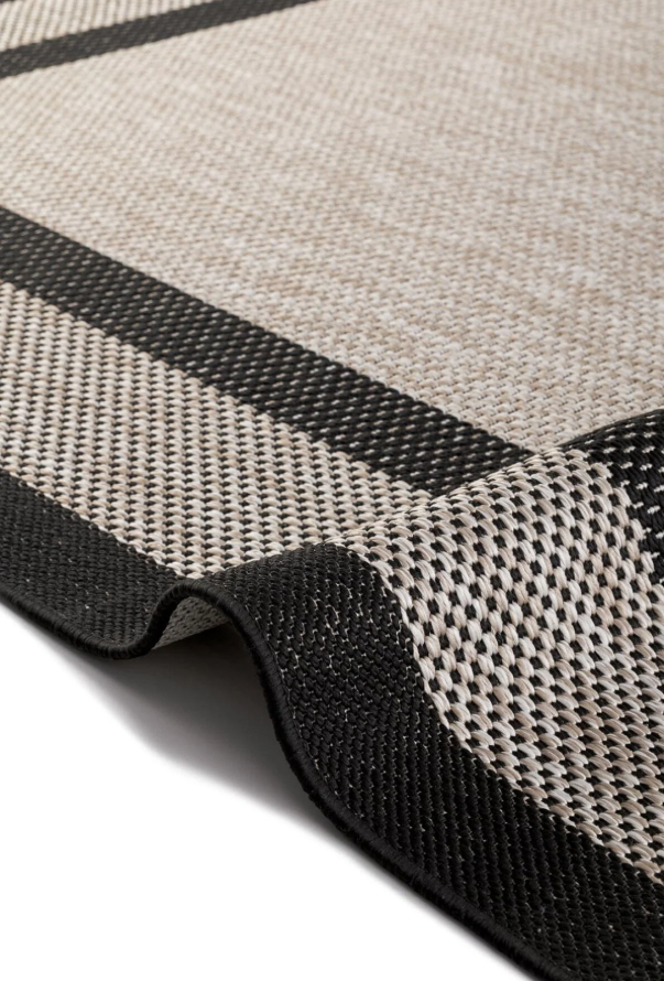 Luxess Halı Sisal Plus 1149 Bej Siyah Yüksek Kaliteli Modern Halı