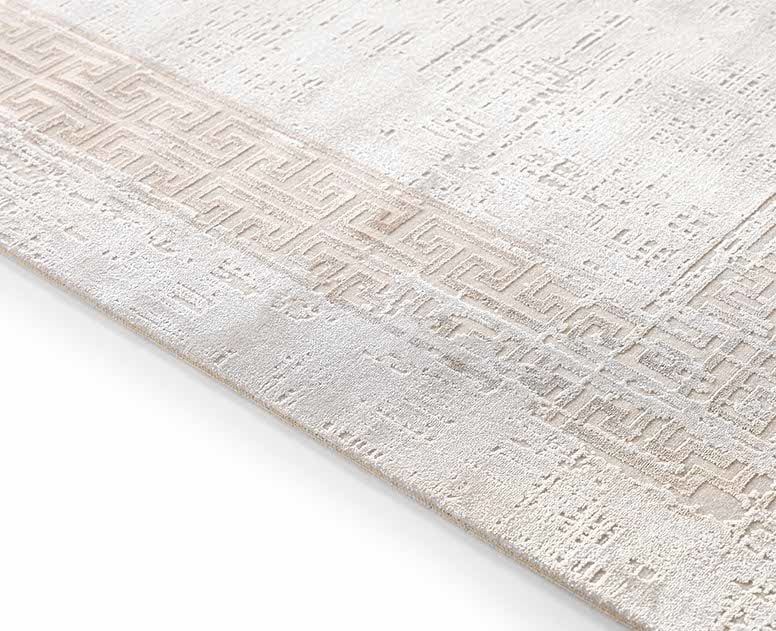 Gümüşsuyu Halı Black & Brown 11298 Kahve Doğal İplik Çerçeveli Dokuma Taban Halı