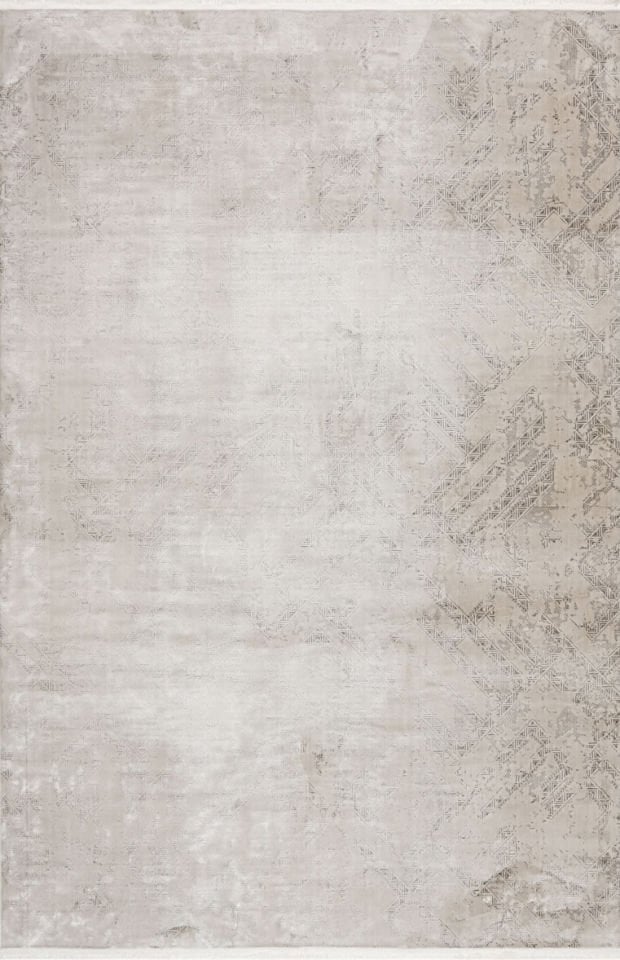 Luxess Halı Cotton 1076 Bej Polyester Modern Şık Yumuşak Dokulu Halı