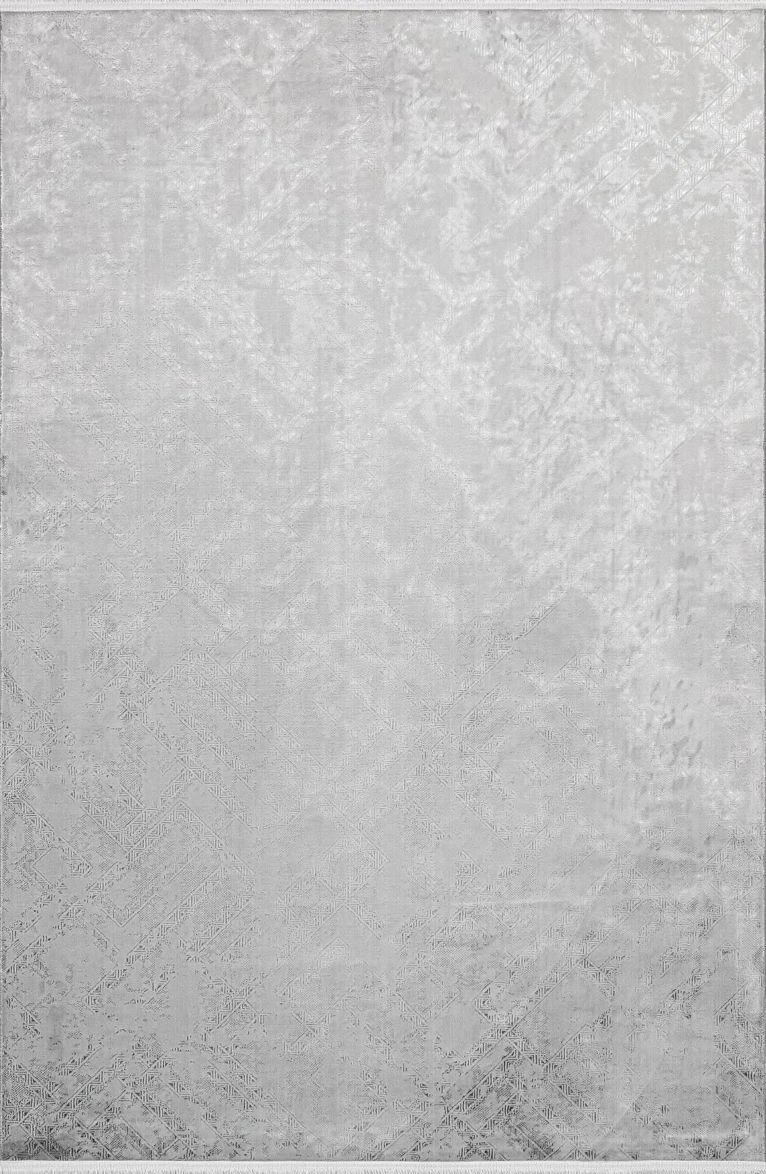 Luxess Halı Cotton 1076 Gri Polyester Modern Şık Yumuşak Dokulu Halı