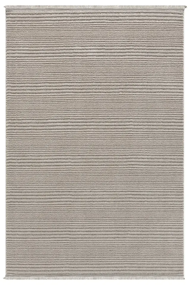 Seyran Halı Zara 950 Bej Polyester Yumuşak Dokulu Yüksek Kaliteli Modern Halı