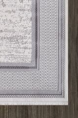 Artemis Halı Murano 9165B Krem Gri Akrilik Çerçeveli Yumuşak Dokulu Oturma Odası Halısı