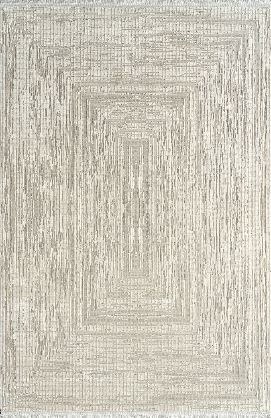 Pierre Cardin Halı Voyage KJ05A Bej Krem Yumuşak Dokulu Viskon ve Akrilik ile Üretilen Üst Kalite Halı