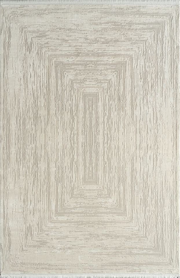 Pierre Cardin Halı Voyage KJ05A Bej Krem Yumuşak Dokulu Viskon ve Akrilik ile Üretilen Üst Kalite Halı