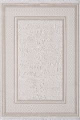 Artemis Halı Murano 9165D Krem Bej Akrilik Çerçeveli Yumuşak Dokulu Oturma Odası Halısı