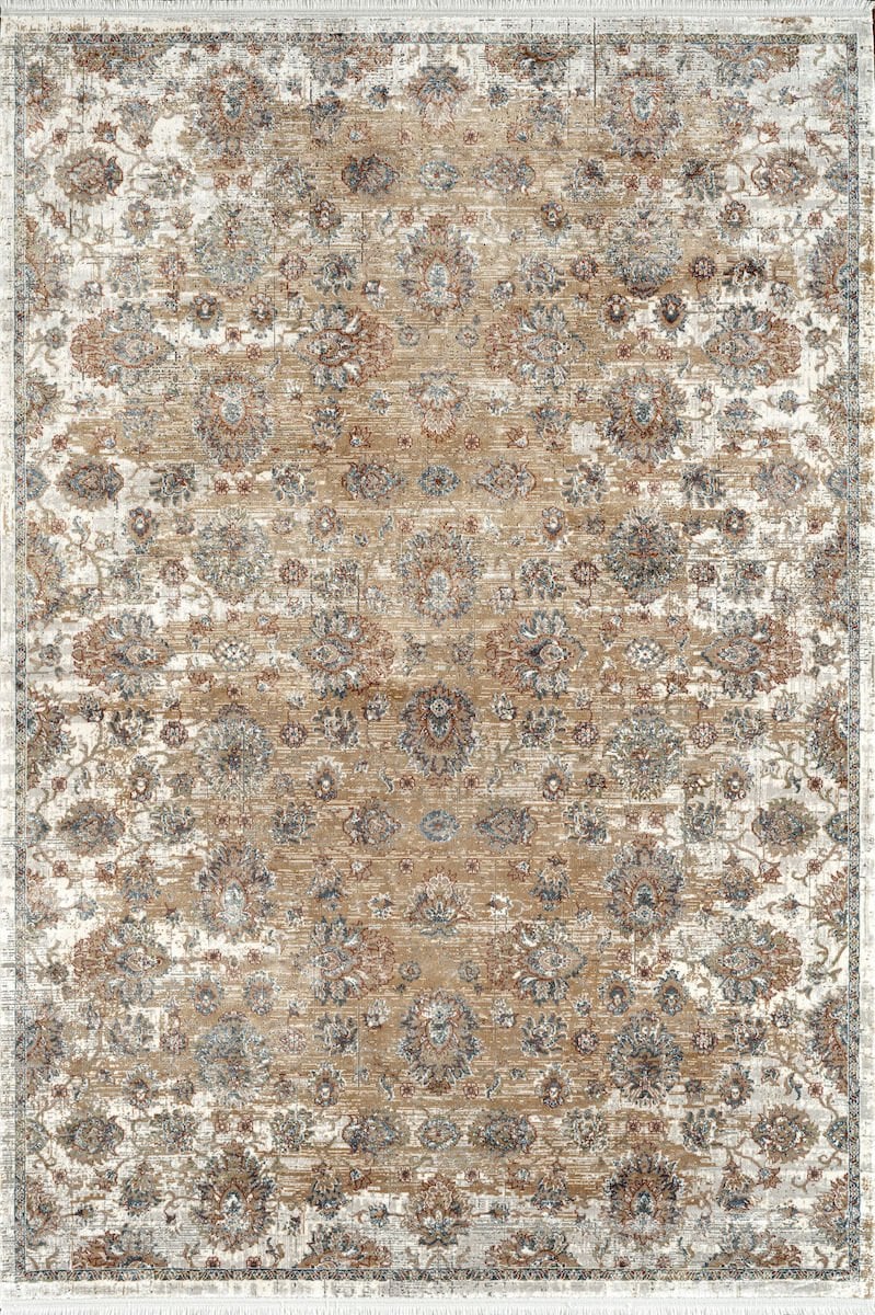 Royal Halı Diva DZ04A Kahve Multi Etnik ve Geleneksel Desenli Neoklasik Halı