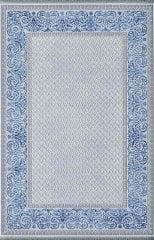 Artemis Halı Dior 9145A Gri Lacivert Akrilik Çerçeveli Klasik Oturma Odası ve Salon Halısı