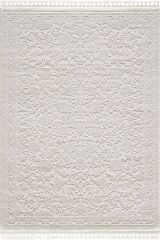 Sanat Halı Delüks 6890 Krem Akrilik Polyester Yüksek Kalite Modern Halı