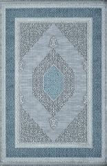 Artemis Halı Dior 9147A Gri Mavi Akrilik Çerçeveli Klasik Oturma Odası ve Salon Halısı