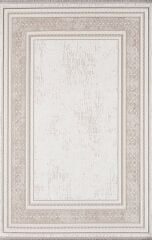 Artemis Halı Dior 2495B Kiremit Bej Akrilik Çerçeveli Klasik Oturma Odası ve Salon Halısı