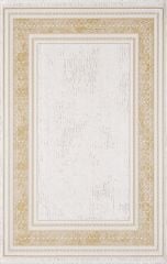 Artemis Halı Dior 2495C Gold Krem Akrilik Çerçeveli Klasik Oturma Odası ve Salon Halısı
