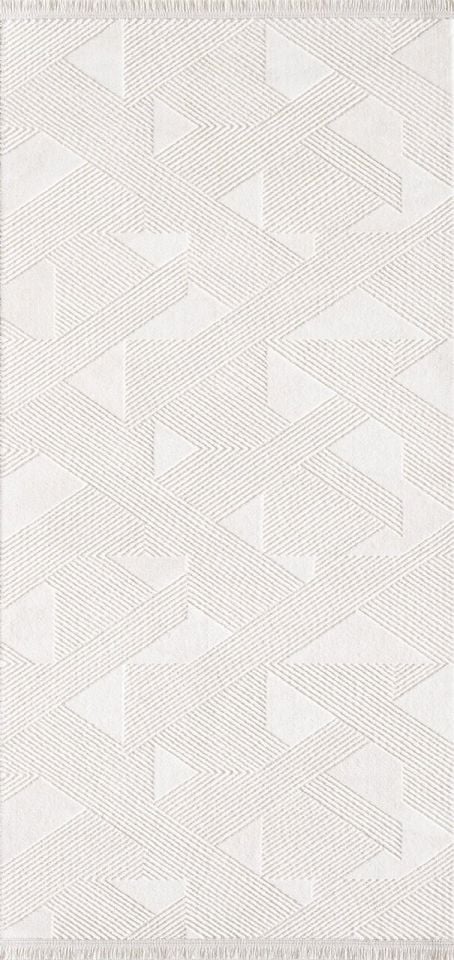 Artemis Halı Samoa 2387A Krem Akrilik Modern Oturma Odası ve Salon Halısı