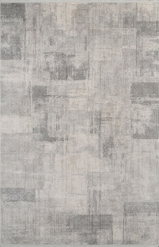 Pierre Cardin Halı Pier Zen HG08A Krem Gri Yumuşak Dokulu Modern Yüksek Kaliteli Halı