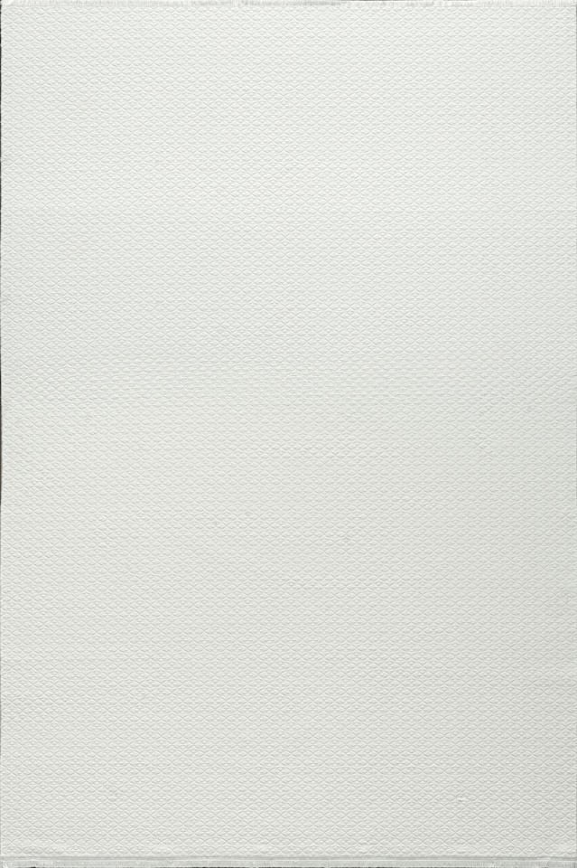 Royal Halı Momento ZV01A Beyaz Krem Akrilik Yumuşak Dokulu Modern Çizgili Halı