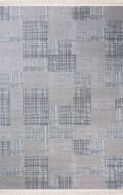 Nexus Halı Hanzade 3111 Gri Triko Aktilik Üst Kalite Yumuşak Dokulu Modern Halı