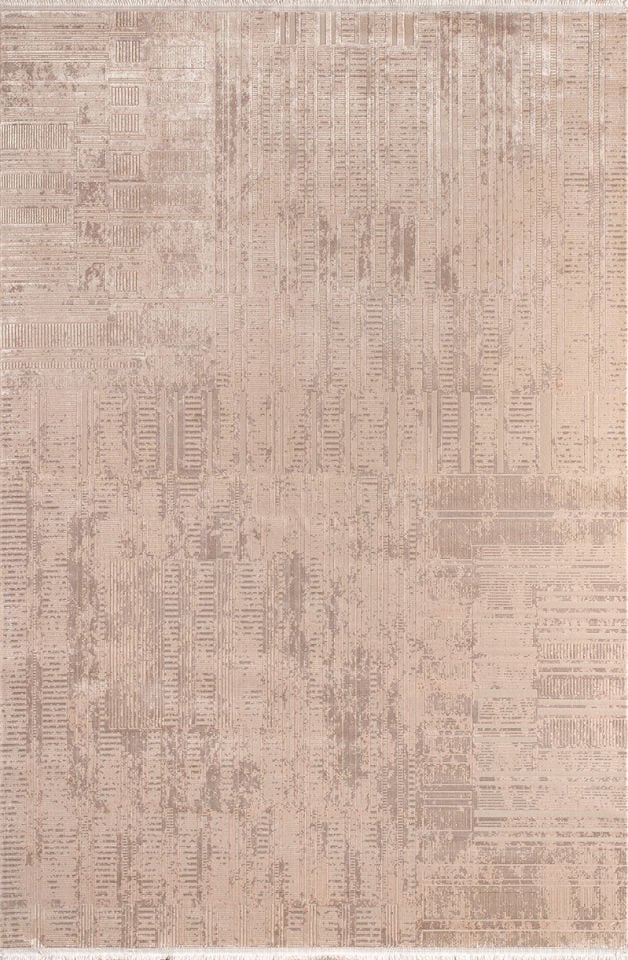 Royal Halı Nil NB02A Kahve Yumuşak Dokulu Viskon Iplik Sık Dokuma Modern Ipek Halı