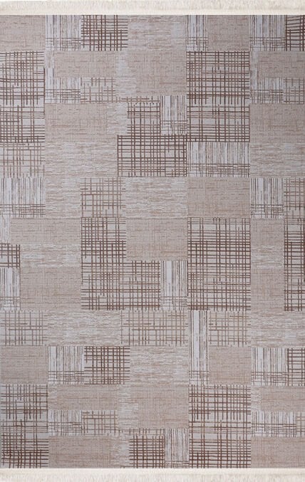 Nexus Halı Hanzade 3112 Kahve Triko Aktilik Üst Kalite Yumuşak Dokulu Modern Halı