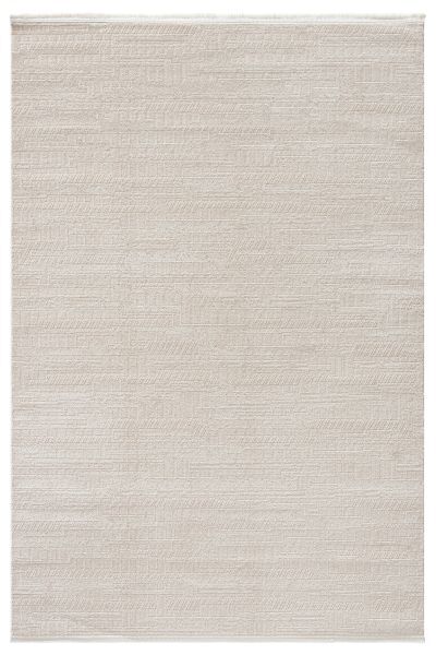 Luxess Halı İpek 1144 Bej Akrilik Yüksek Kalite Modern Yolluk