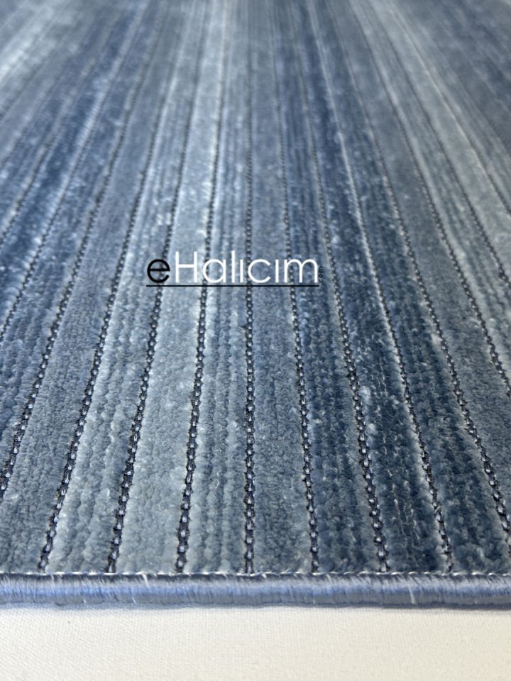 Luxess Halı Cool 402 Mavi Kilim Yolluk