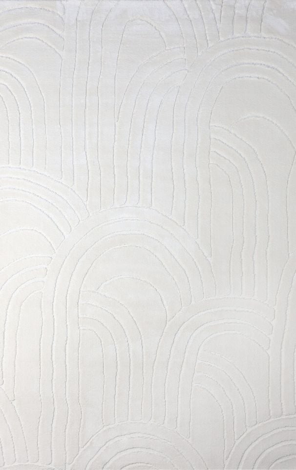 Nexus Halı Mojave MJ05 Krem Microfiber Polyester Yumuşak Dokulu Modern Halı