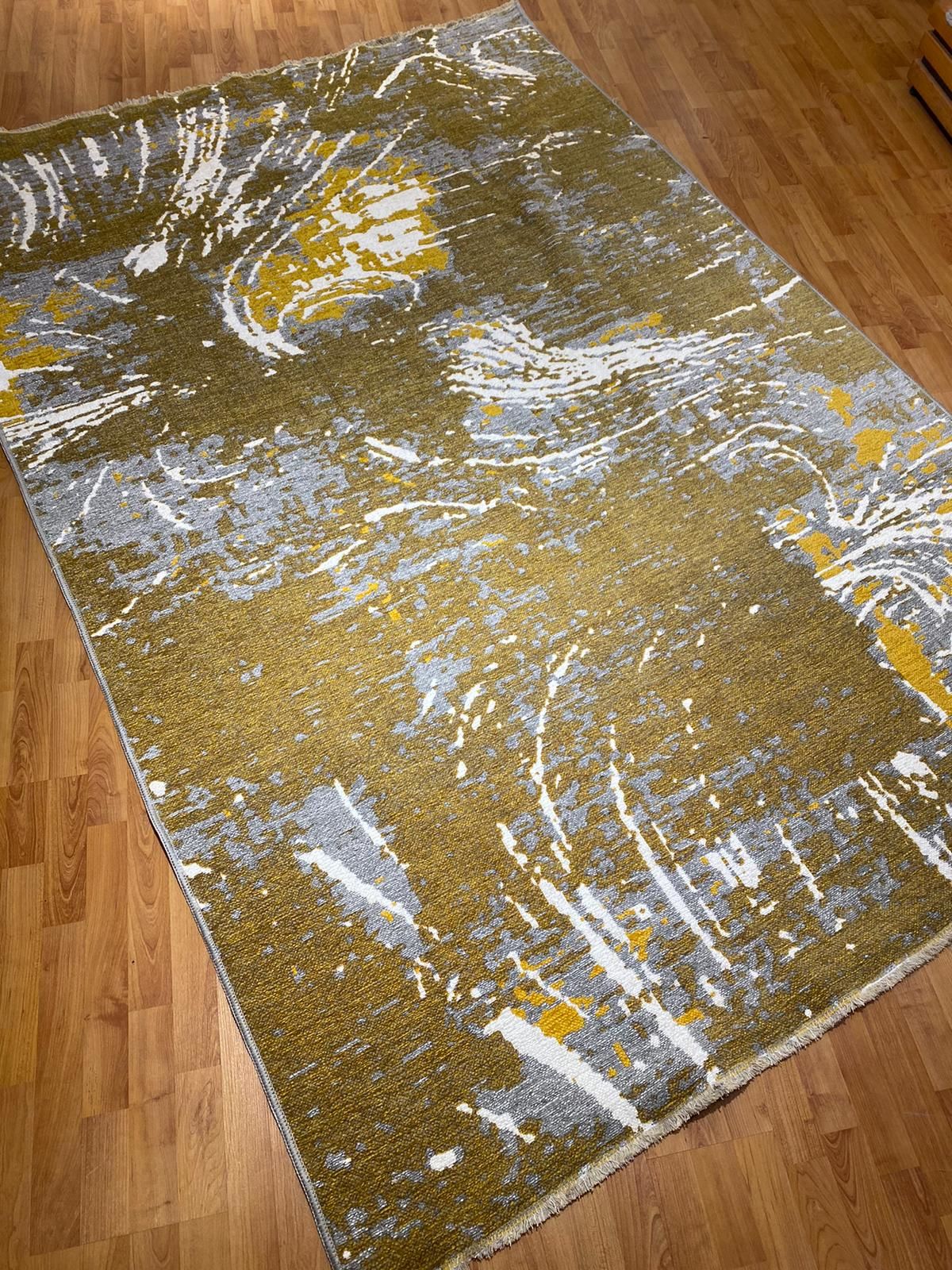 eHalicim Sarı 902 Çift Taraflı Kilim 200x290