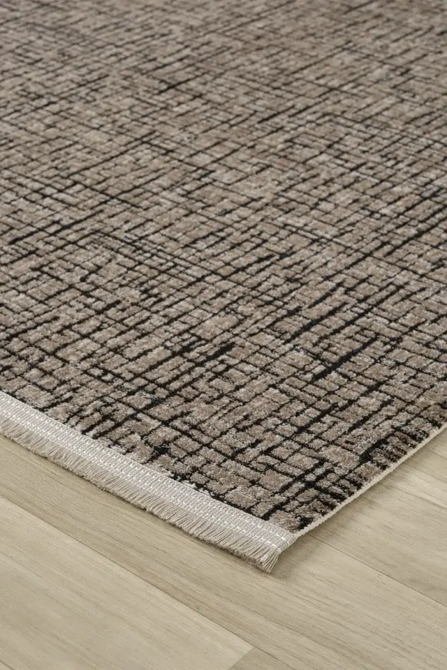 Seyran Halı Roma 424 Kahve Akrilik Yüksek Kaliteli Modern Şık Halı