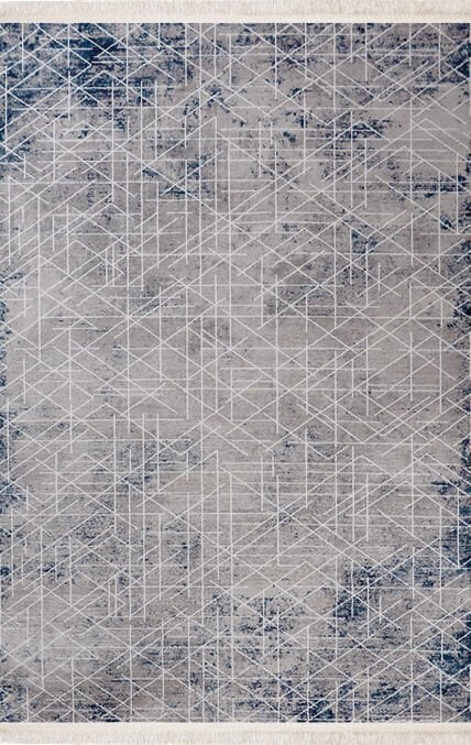 Nexus Halı Hanzade 3115 Mavi Triko Aktilik Üst Kalite Yumuşak Dokulu Modern Halı