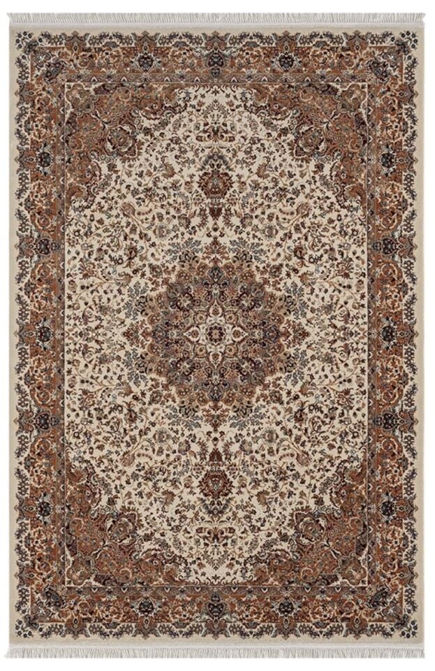 Royal Halı Jasmin IJ04B Krem Multi Etnik Desenli Akrilik Makine Halısı
