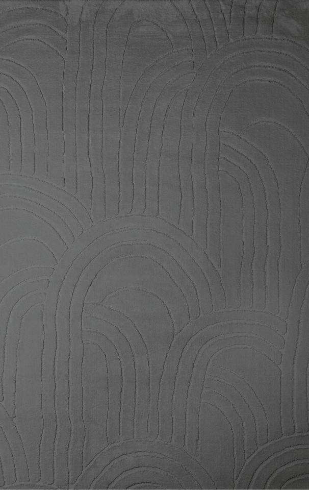 Nexus Halı Mojave MJ06 Gri Microfiber Polyester Yumuşak Dokulu Modern Halı