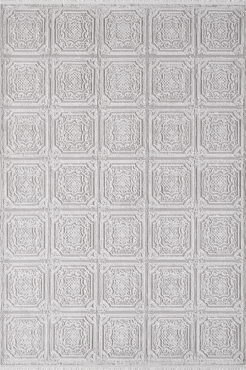 Royal Halı Serenity JV17A Gri Sade ve Modern Desenli Şık Makine Dokuması Halı