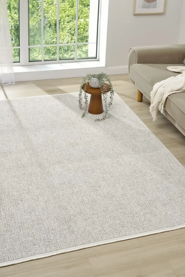 Seyran Halı Diva 0270 Gri Akrilik Pamuk Taban Modern Halı