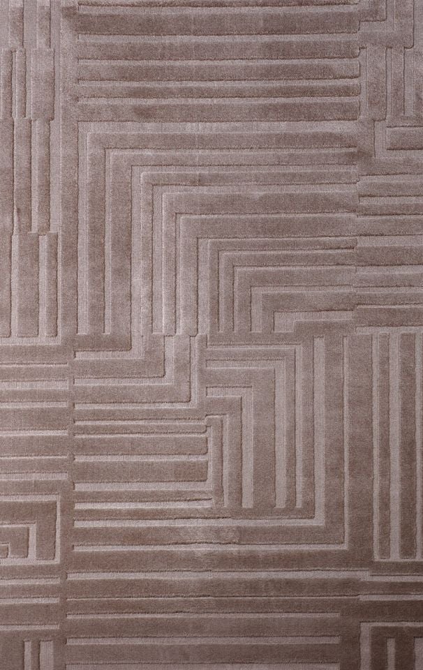 Nexus Halı Mojave MJ01 Bej Microfiber Polyester Yumuşak Dokulu Modern Halı