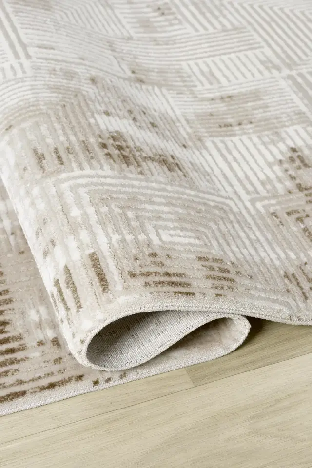 Seyran Halı Roma 426 Kahve Akrilik Yüksek Kaliteli Modern Şık Halı