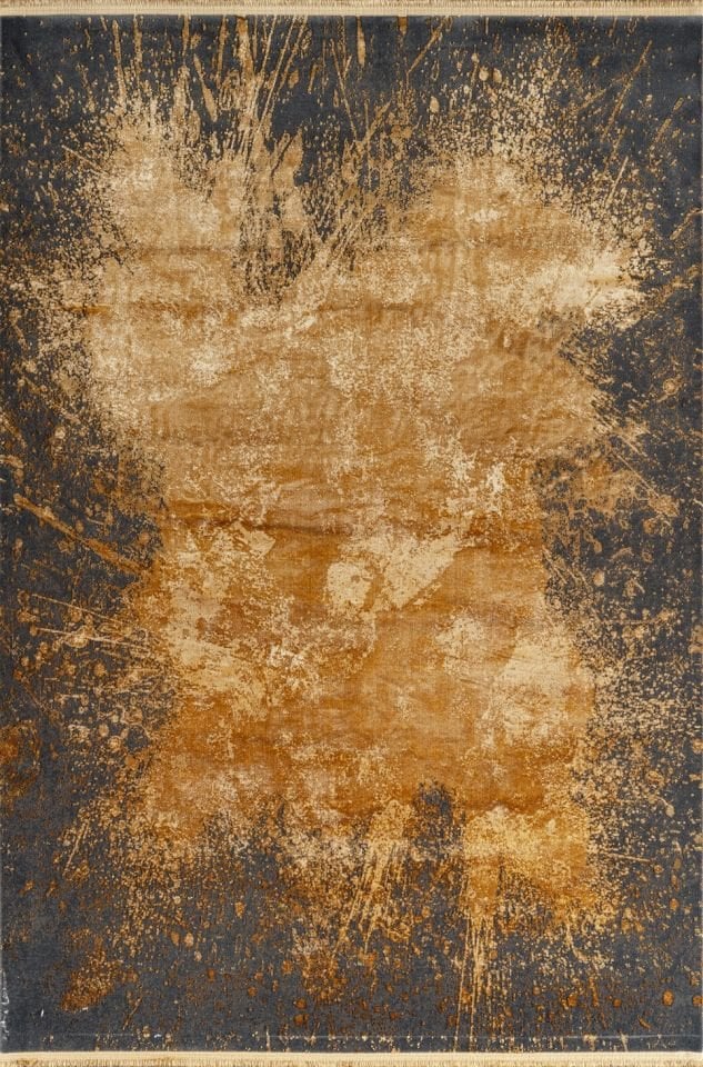 Pierre Cardin Halı Suprise ZC02E Sarı Viskon Akrilik Modern Halı