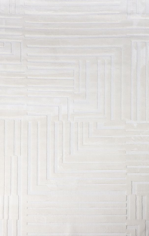 Nexus Halı Mojave MJ02 Krem Microfiber Polyester Yumuşak Dokulu Modern Halı