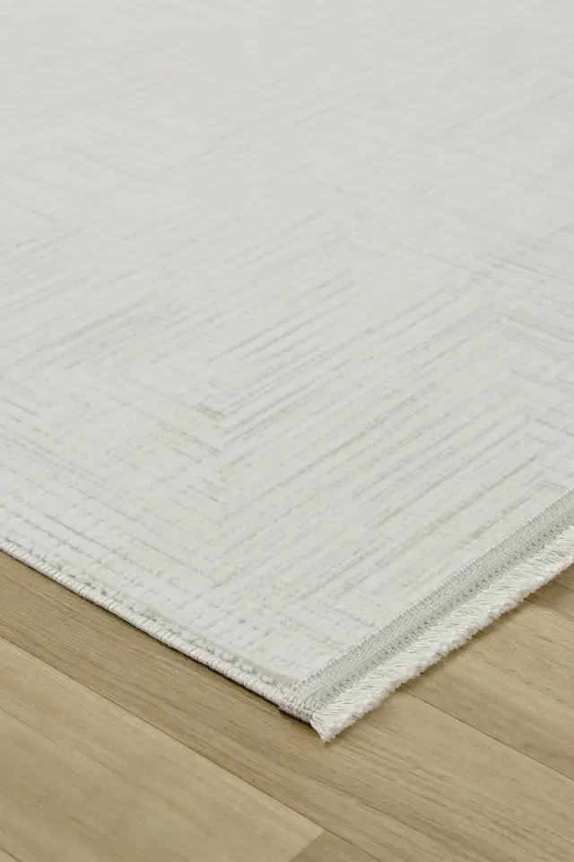 Seyran Halı Diva 0271 Gri Akrilik Pamuk Taban Modern Halı
