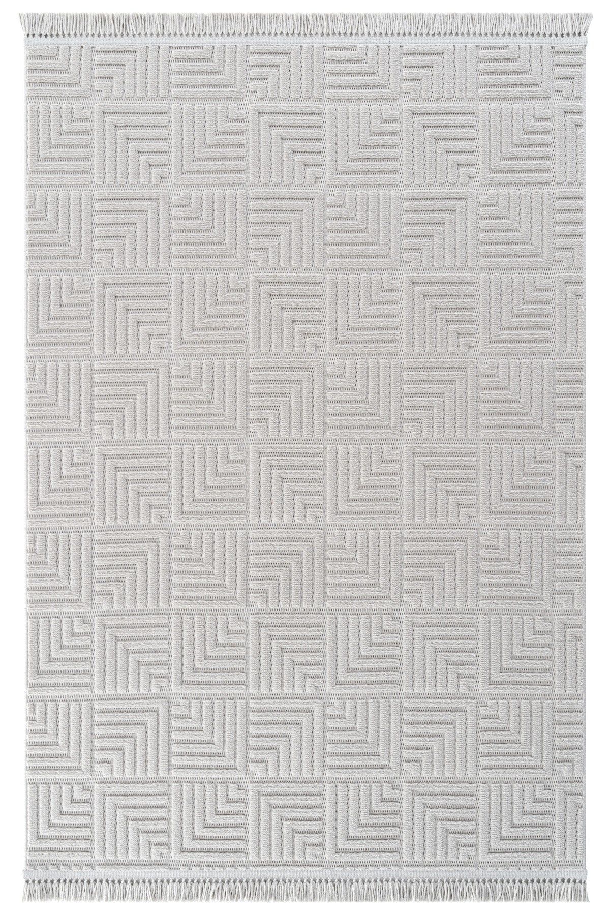 Luxess Halı Dizayn 1062 Gri Polyester Şönil İskandinav Tarz Yüksek Kaliteli Halı